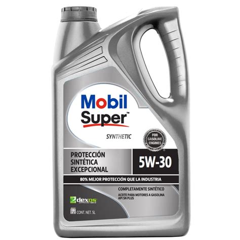 Mobil Aceite Para Motor Super Sintetico W Litros