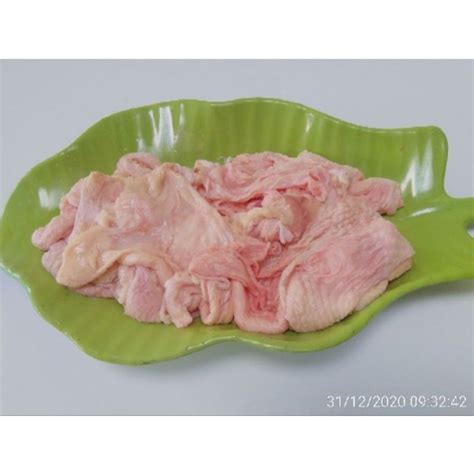 Jual Kulit Ayam Bersih Minim Lemak Kemasan 1 Kg Shopee Indonesia