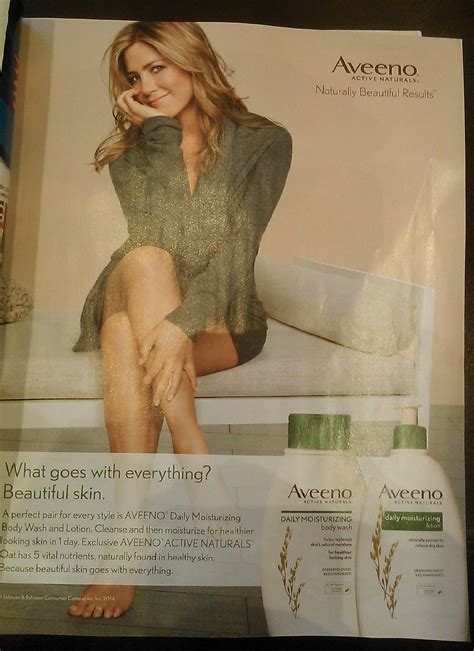 Aveeno Jennifer Aniston