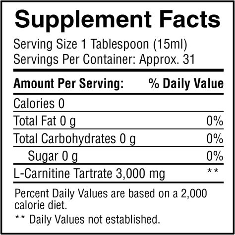 Buy Lab Nutrition Gol L Carnitine 3000 MG Liquid Presentation