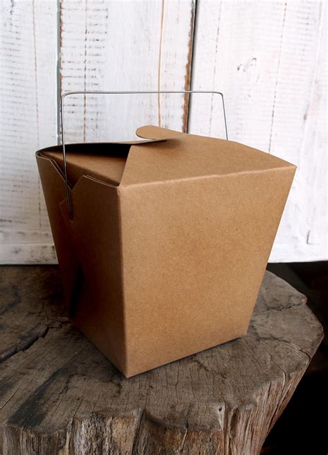 12 Brown Kraft Paper 4 Take Out Boxes