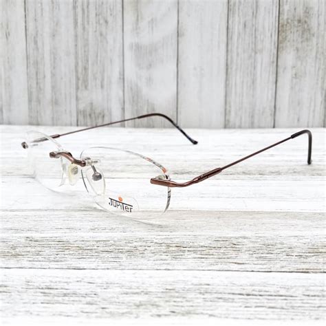 Vintage Rimless Eyeglasses 90s Gem