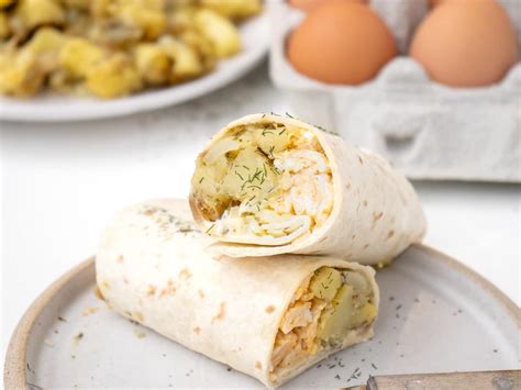 Breakfast Potato Burrito Golden Truffle