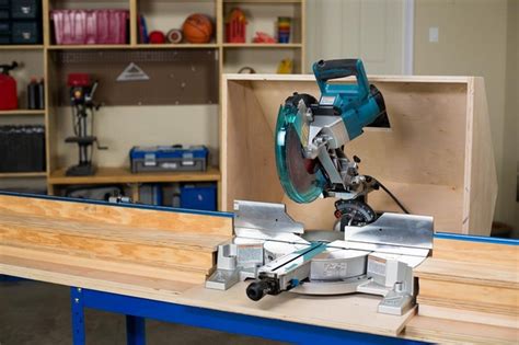 18 Diy Miter Saw Table Plans For Wood Workshop Diys