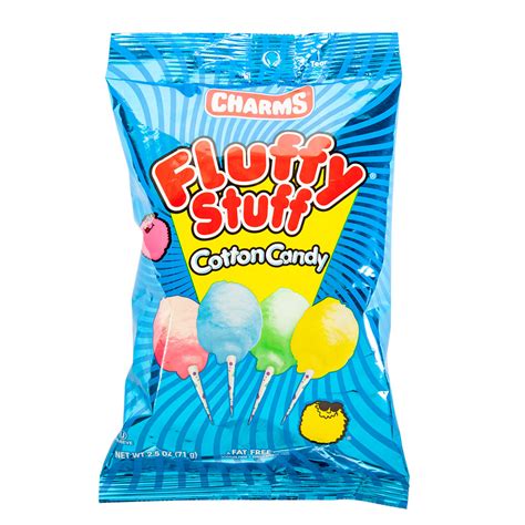 Cotton Candy Fluffy Stuff 2.5 oz Pouch | Nassau Candy