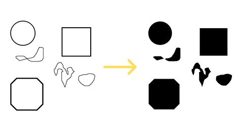 Fill A Random Shape In An Image Using Python And Opencv Pycad