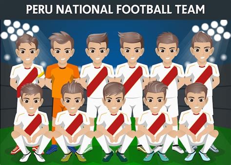 Premium Vector | Peru National Football Team