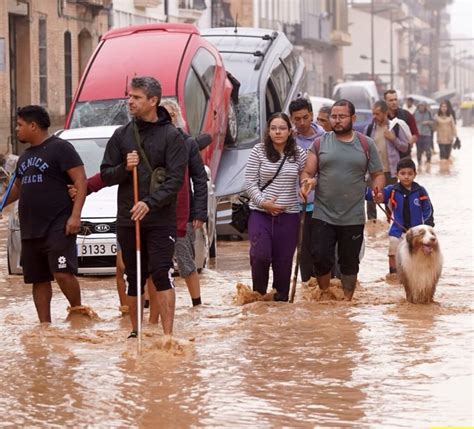 Chuvas causam tragédia em Valência na Espanha Comunità Italiana