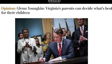 Glenn Youngkin: Virginia’s parents can decide what’s best for their ...