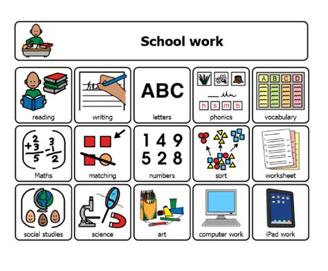 Autism Visuals Free Printables Free Printable Templates