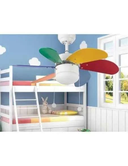 Comprar Ventilador De Techo Infantil FARO PALAO 33179 Palao Multicolor