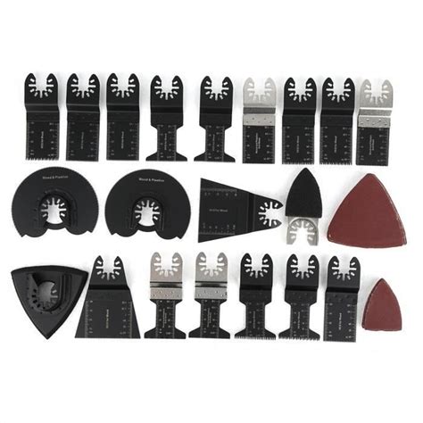 Tmishion Jeu De Lames De Scie Kit D Accessoires Oscillants De Lames