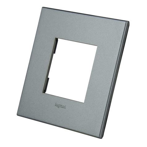 Legrand Arteor 1 Gang 2 Module Surround Plate Magnesium 571312 Cef