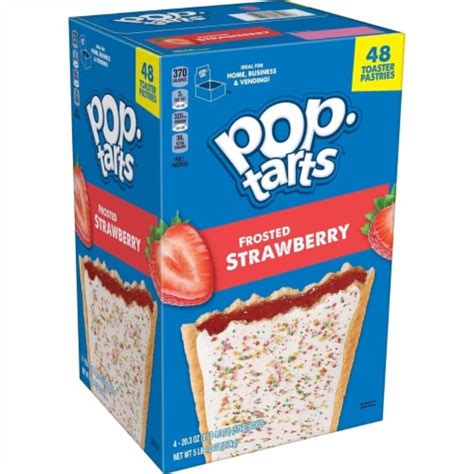 Kellogg's Pop-Tarts, Frosted Strawberry (48 Count), 1 unit - Ralphs