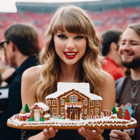 Taylor Swift Delights Fans with Gingerbread House at Arrowhead Stadium ...