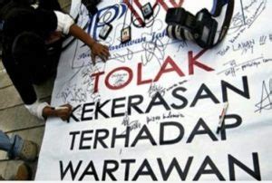 AJI Desak Usut Tuntas Kekerasan Jurnalis Saat Meliput Aksi 22 Mei