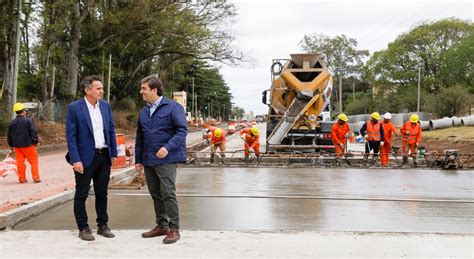 Argentina Obras de infraestructura vial en Luján beneficiarán a más de