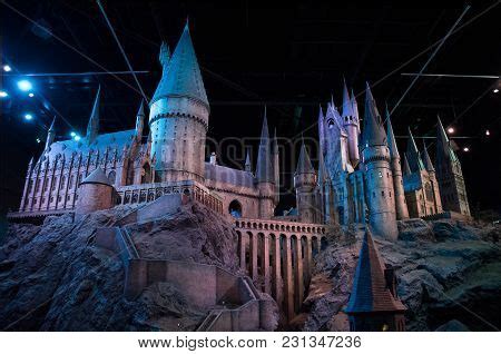 Hogwarts Castle Model Image & Photo (Free Trial) | Bigstock