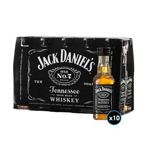 Booz Cl KIT WHISKEY JACK DANIELS OLD N7 10x Whiskey Jack Daniels Old