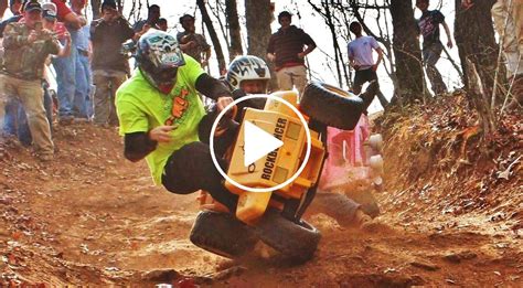 Extreme Downhill Barbie Jeep Racing - Busted Knuckle Films