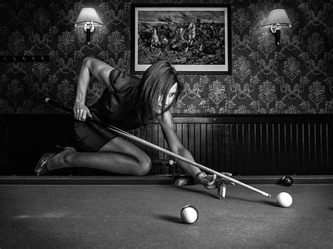 Online Crop HD Wallpaper Girl Balls Billiards Cue Wallpaper Flare