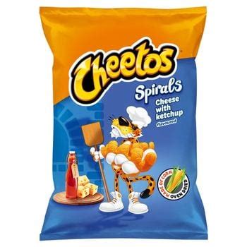 Cheetos Spirals Chrupki Kukurydziane O Smaku Serowo Ketchupowym G