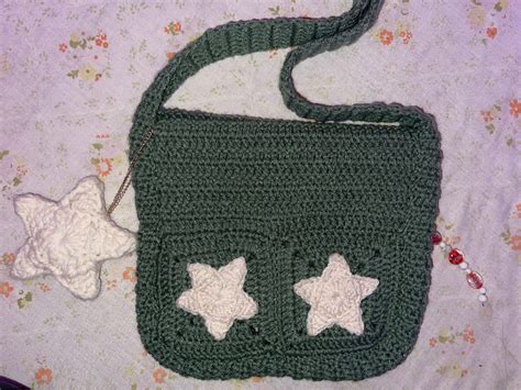 Star Messenger Bag Etsy