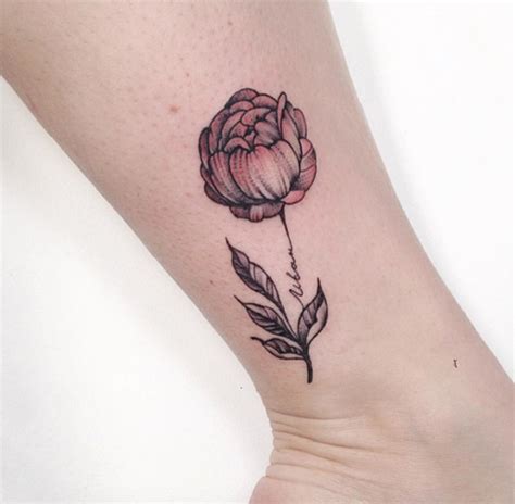 50 Peony Tattoo Designs - nenuno creative