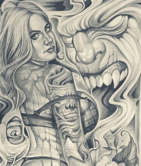 Pin By Maxi Sommerfeld On Drawing Artwork Chicano Art Tattoos Prison