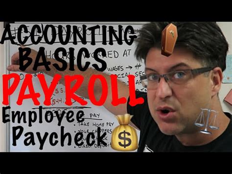 Accounting For Beginners 51 Payroll Employees Net Pay Where Do