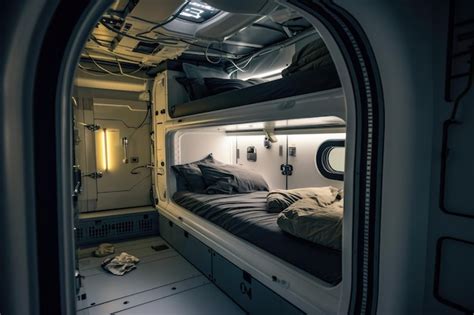 Premium Photo Maximizing Space Efficiency In Spacecraft Living