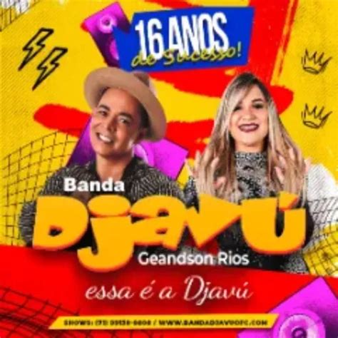 Banda Djavú 16 Anos De Sucesso Cd Atualizado Novembro 2023