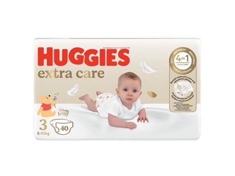 HUGGIES Extra Care 3, 6-10 kg, 40 ks - Kupplenky.cz