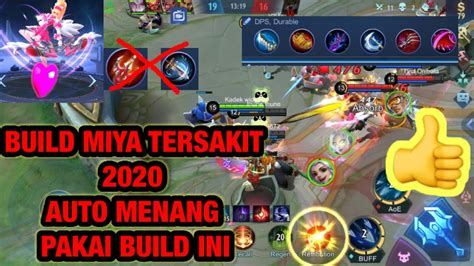 Build Miya Tersakit Mobile Legend Youtube