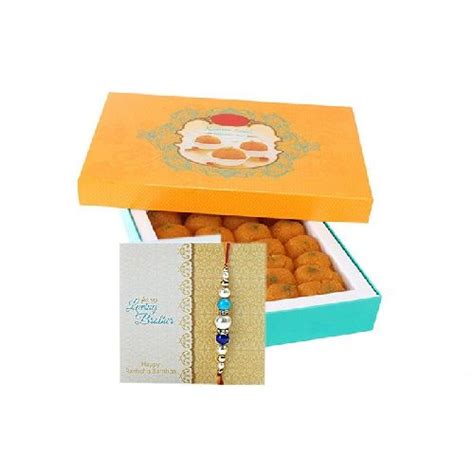 Buy FERNS N PETALS Sweets - Moti Chur Ladoo & Rakhi Online at Best ...