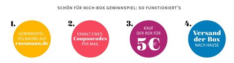 Rossmann Schön für mich Box Gewinnspiel Oktober November 2023