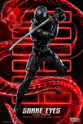 G I Joe Origens Snake Eyes De Julho De Filmow