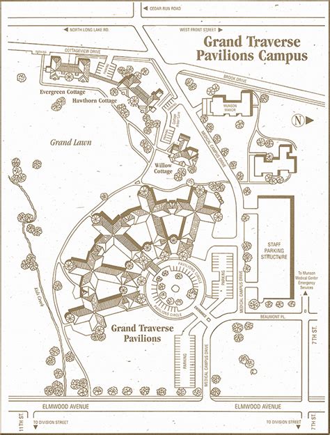 Campus Map Grand Traverse Pavilions