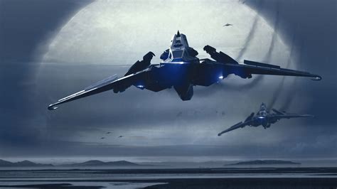 Star Citizen Game Fighter Ship K I Wallpaper Pc Desktop