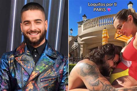 Maluma Kisses Pregnant Girlfriend Susana Gomezs Baby Bump In Sweet Video