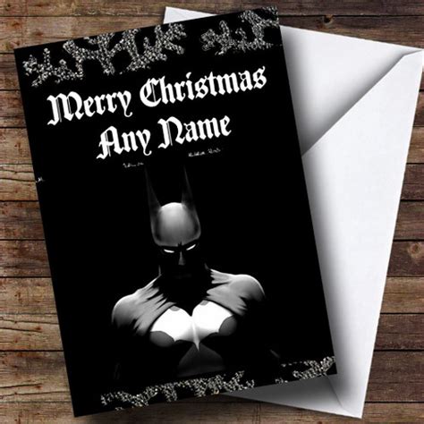 Batman Personalised Christmas Card - The Card Zoo