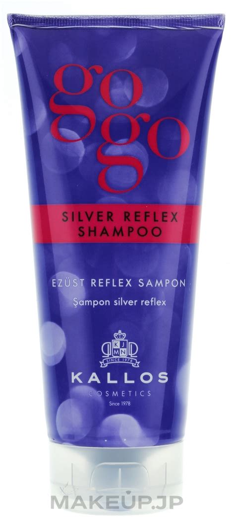 Kallos Cosmetics Gogo Silver Reflex Shampoo Gray Hair Shampoo Makeup Jp