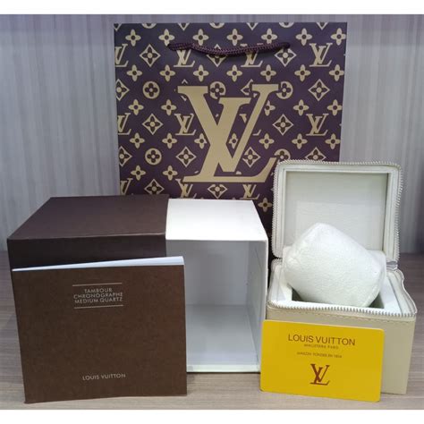 Jual Box Kotak Jam Tangan Original Louis Vuitton Lv Elegan Shopee