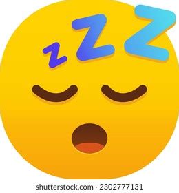 Sleeping Face Emoji Vector Emoticon Stock Vector (Royalty Free ...