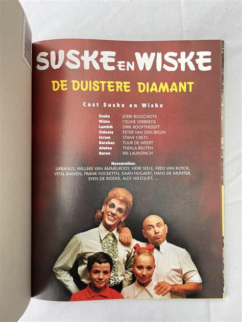 Suske En Wiske Vierkleuren Reeks De Duistere Diamant