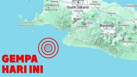 Gempa Terkini Kamis Mei Sukabumi Jawa Barat Diguncang Simak