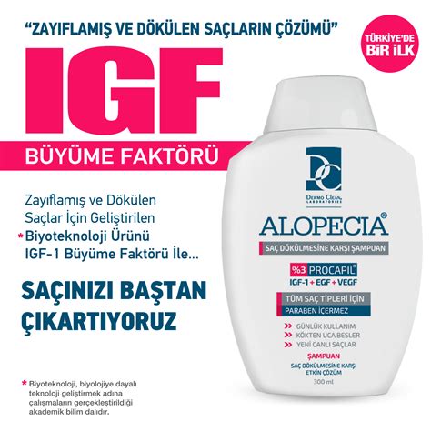 Dermo Clean Alopecia Procapil Ve Igf İçerikli Şampuan And Fiyatı