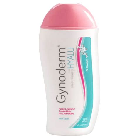 Gynoderm Hyalu Jabón Líquido íntimo Femenino X 180ml Farmacia Leloir