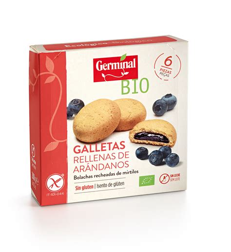 Galletas Sin Gluten Rellenas De Crema De Ar Ndanos Germinal Bio