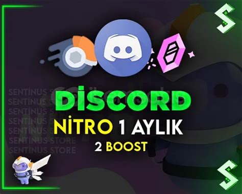 Discord Nitro 1 Aylık Nitro 2x Boost ANLIK TESLİM Klasgame